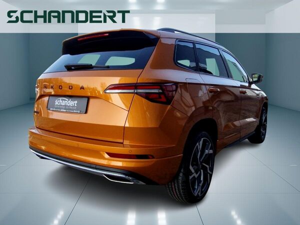 Skoda Karoq 1.5 TSI Sportline DSG Matrix Navi AHK Klimaauto🚀Sofort-Verfügbar🚀Autohaus-Schandert Top-Deal✨ bild 4