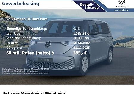 VW ID.BUZZ Volkswagen ID. Buzz Pure / 59 kWh Klima ACC DAB LED