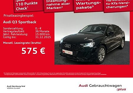 Audi Q3 Sportback 35 TFSI S line S tronic LED/KAMERA