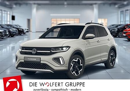 VW T-Cross Volkswagen R-Line 1.0 TSI OPF (116 PS) 6-Gang*GANZJAHRESREIFEN*AHK*NAVI*