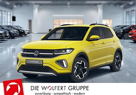 VW T-Cross Volkswagen R-Line 1.0 TSI (116 PS) OPF 6-Gang*GANZJAHRESREIFEN*AHK*NAVI*
