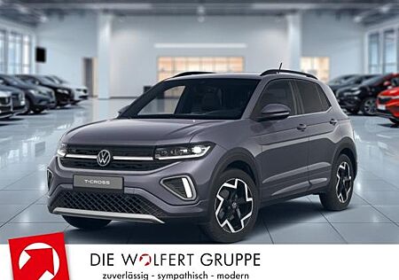 VW T-Cross Volkswagen R-Line 1.0 TSI OPF (116 PS) DSG*GANZJAHRESREIFEN*AHK*NAVI*