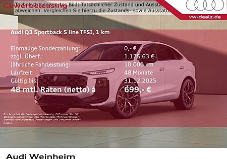 Audi Q3 Sportback TFSI quattro s-tronic AHK NAVI LED