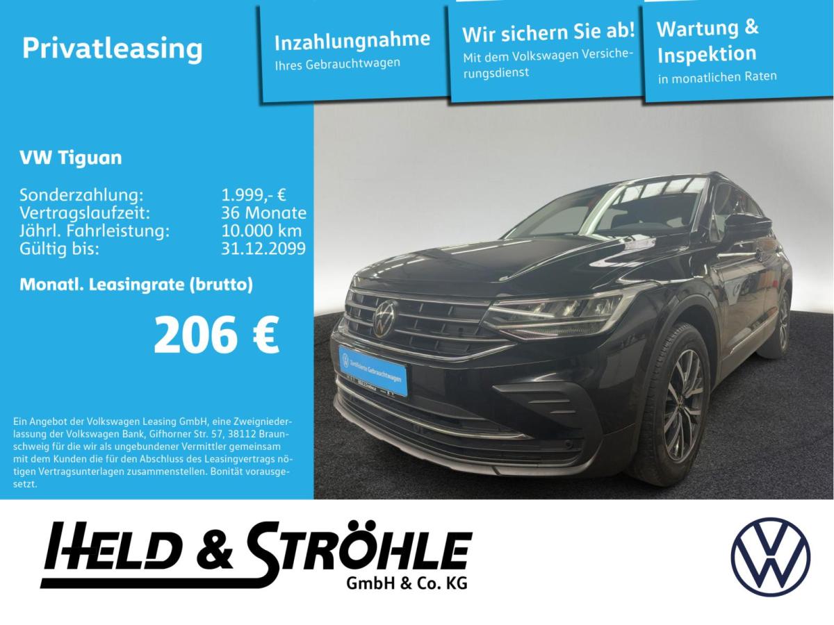 Volkswagen Tiguan Life 2.0 TDI DSG LED NAV AHK KAM LANE PDC bild