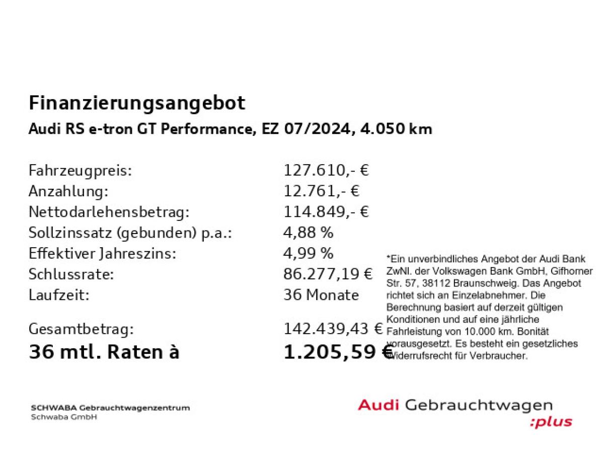 Audi RS e-tron GT performance *Opt. Carbon*21'' bild 4