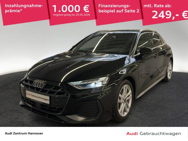 Audi A3 Sportback S line 35 TFSI Kamera LED Navi virtual bild