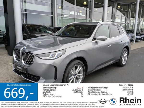 BMW X3 20d xDrive bild