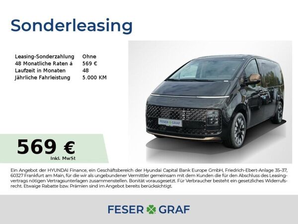 Hyundai STARIA Staria SIGNATURE LEDER LED NAVI KAMERA KLIMA UVM bild 1