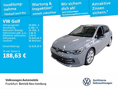 Volkswagen Golf VIII 1.5 TSI DSG eHybrid Goal LED KAM DIGI