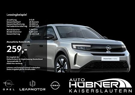 Opel Frontera Edition Hybrid
