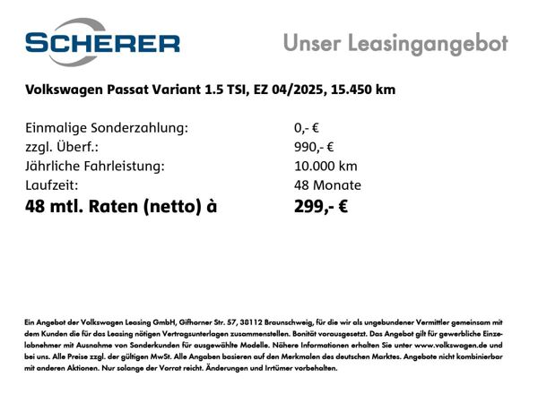 Volkswagen Passat 1.5 TSI/eHybrid *Business* 🚨Bitte Beschreibung lesen🚨 bild 3