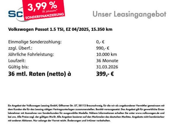 Volkswagen Passat 1.5 TSI/eHybrid *Business* 🚨Bitte Beschreibung lesen🚨 bild 4