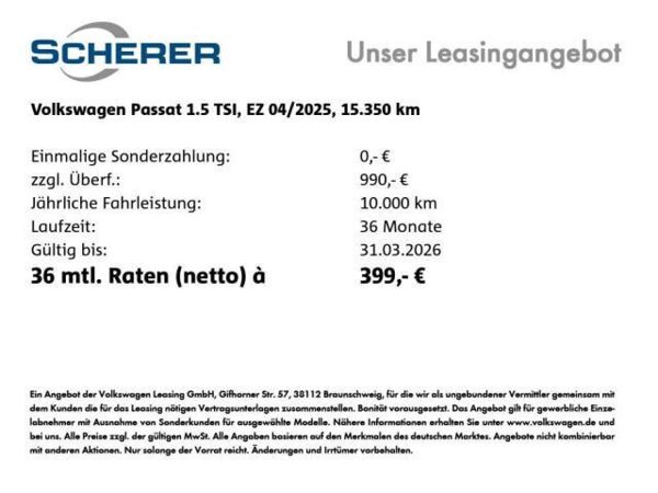 Volkswagen Passat 1.5 TSI/eHybrid *Business* 🚨Bitte Beschreibung lesen🚨 bild 5