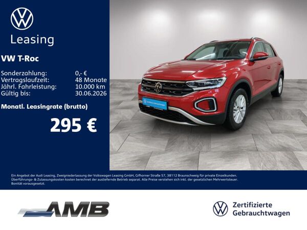 Volkswagen T-Roc Life 1.5 TSI LED+/IQ.Drive/Standh/04.30Garantie bild
