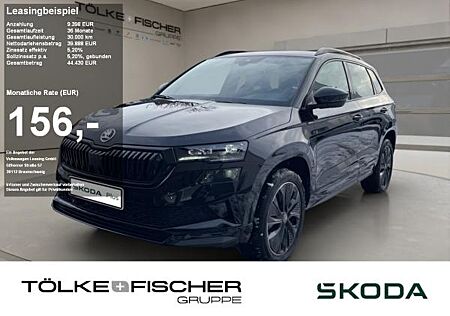 Skoda Karoq Sportline 1,5 TSI DSG SOFORT VERFÜGBAR! DCC ACC AHK Kamera Navi LED LM