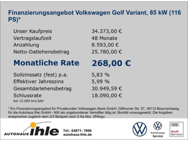 Volkswagen Golf Variant VIII 1,5 TSI Energy Premium-Deal bild 2