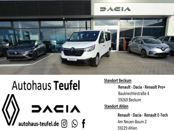 Renault Trafic 💸Frühlingspreise! 🏁Fahrbereit! 👏Sofort! Combi Ph2 Authentic Blue dCi110 MY25 bild 1