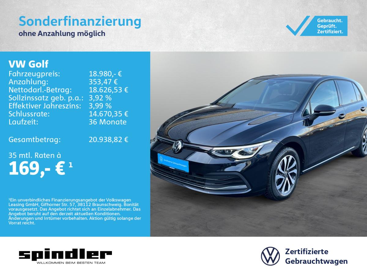 Volkswagen Golf VIII Active 1.5 TSI / IQ.Drive, Standh, HuD bild
