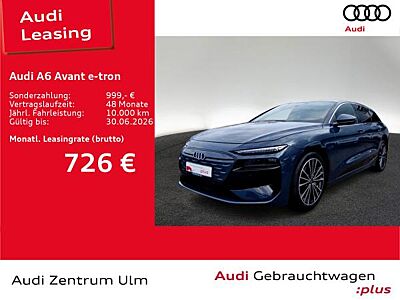 Audi A6 e-tron Avant quattro S-Line 20 AHK MATRIX 0,25%