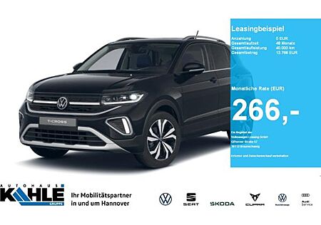 VW T-Cross Volkswagen 1.5 TSI ACT DSG Style Travel&Comfort AHK GJR RFK