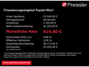 Toyota Hilux 4x4 2,8 l Double Cab AT 4X4 Executive Navi JBL LED Sperrdiff. Apple CarPlay bild 3