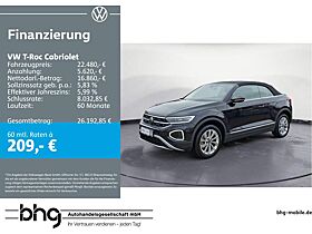 Volkswagen T-Roc Cabriolet Style 1.0 l TSI OPF, Allwetterreifen