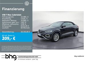 Volkswagen T-Roc Cabriolet Style 1.0 l TSI OPF, Allwetterreifen bild 1