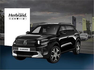Citroën C3 Aircross Plus 100 PS MT *Schwarz* Tageszulassung