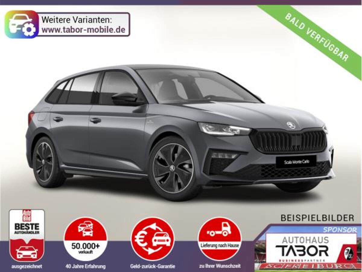 Skoda Scala DSG MonteC Pano Matrix Nav ACC SideA Kam bild