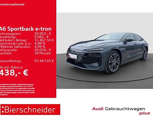 Audi A6 e-tron Sportback advanced 20 MATRIX AR-HuD B&O