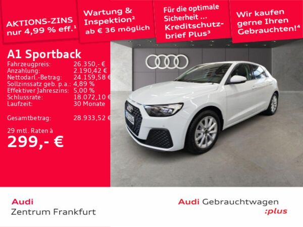 Audi A1 Sportback 30 TFSI S tronic LED DAB VC PDC Sitzheizung bild