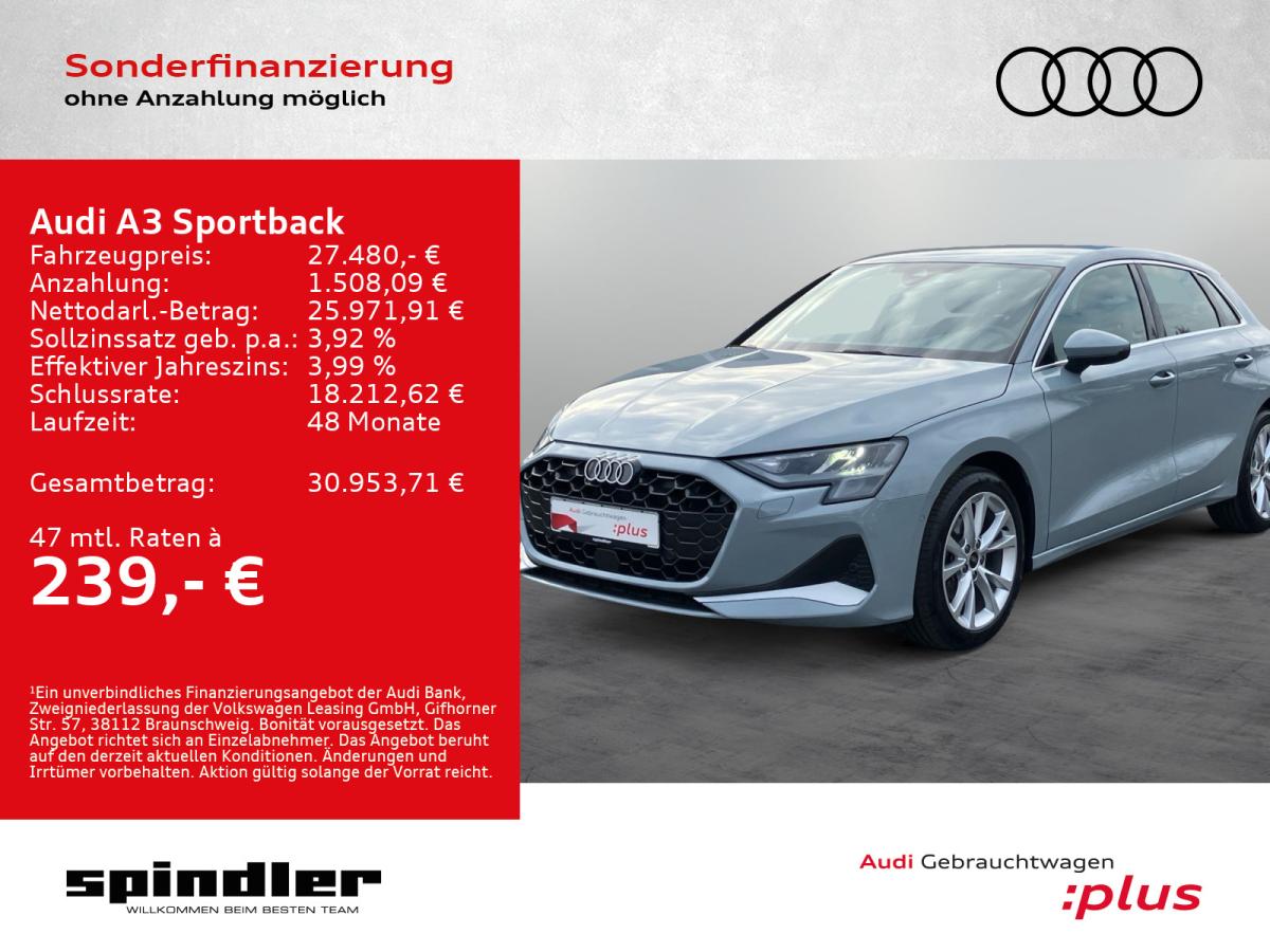 Audi A3 Sportback advanced 35TDI S-tronic/ Navi+, RFK bild