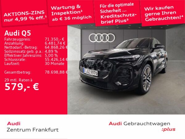 Audi Q5 TFSI quattro S tronic S line MATRIX PANO HuD bild 2