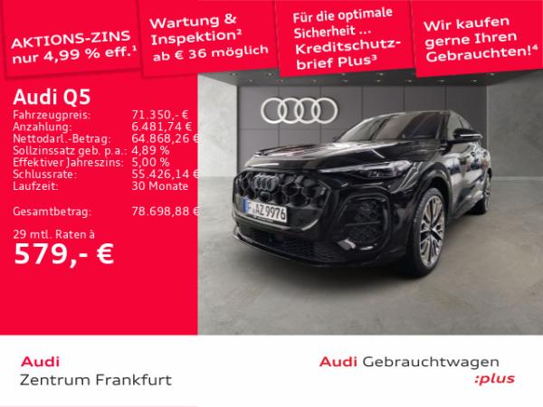 Audi Q5 TFSI quattro S tronic S line MATRIX PANO HuD bild