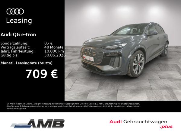Audi Q6 e-tron S line AHK/Matrix/HuD/Pano/360°/05.30Garantie bild