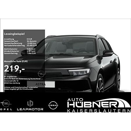 Opel Astra leasen