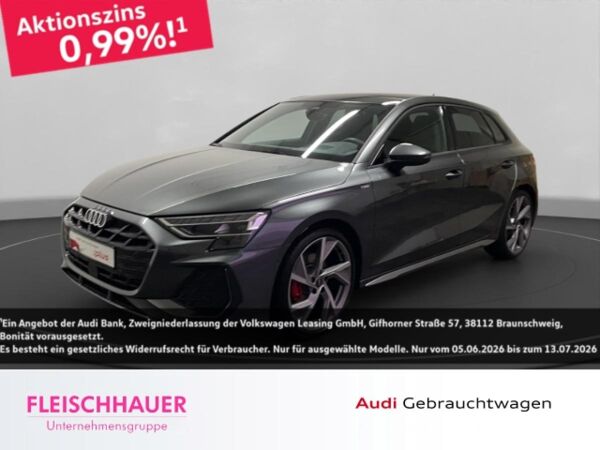 Audi A3 35 TFSI Sportback S line DSG ACC Navi AHK Pano DAB CarPlay LED Keyless Rückfahrkam. bild