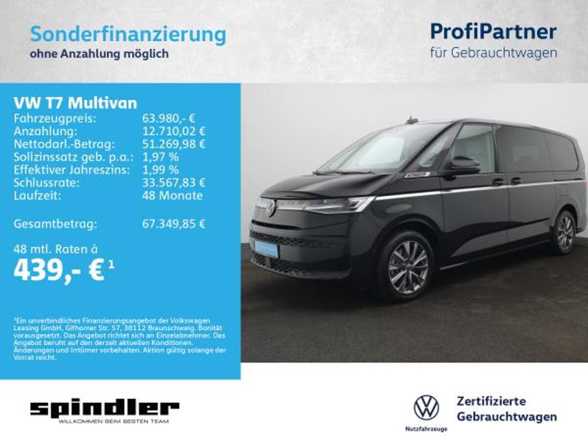 Volkswagen Multivan Style lang 1.5 TSI eHybrid 4M DSG / AHK bild