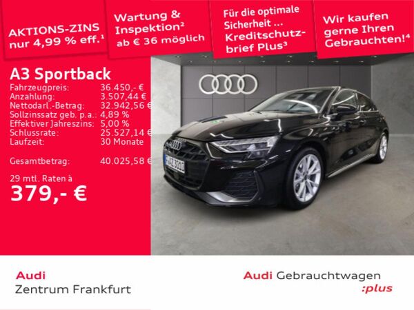 Audi A3 Sportback 35 TFSI S tronic S line LED ACC DAB bild