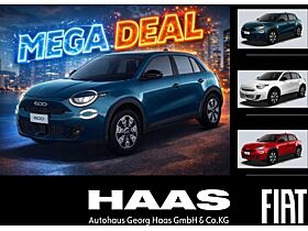 Fiat 600 🚗🔥Business Edition mit Stil: Navi 🧭 | Sitzheizung ♨️ | Allwetterbereifung 🛣️ Fiat 600 🚗🔥Business Edition mit Stil: Navi 🧭 | Sitzheizung ♨️ | Allwetterbereifung 🛣️