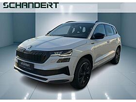 Skoda Karoq 1.5 TSI Sportline DSG Matrix Navi AHK Klimaauto🚀Sofort-Verfügbar🚀Autohaus-Schandert Top-Deal✨
