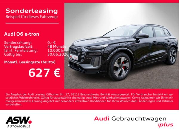 Audi Q6 e-tron S line quattro !0,25%! Leder ACC 360° // Sofort verfügbar!!! bild