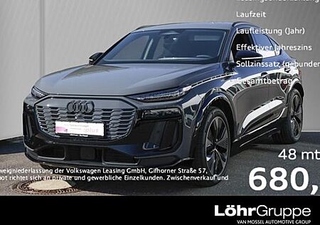 Audi Q6 e-tron Sportback edition one grey Matrix AHK