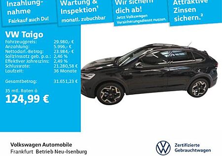VW Taigo Volkswagen 1.5 TSI DSG R-Line Navi IQ.Light DAB+ FrontAssist