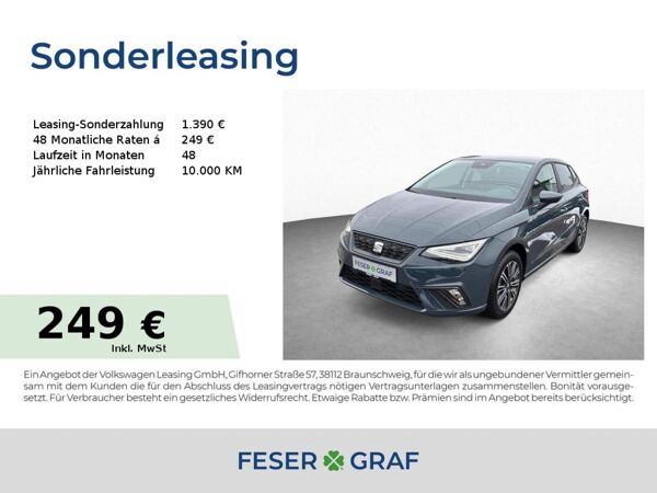 Seat Ibiza ROAD EDITION 1.0 TSI DSG LED KAMERA ACC VC bild