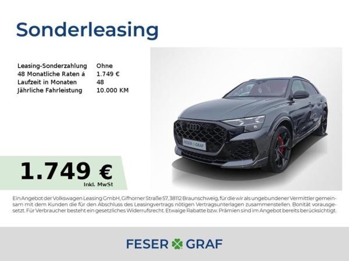 Audi RS Q8 performance AHK HD Matrix Standh. 4x Sitzh. bild