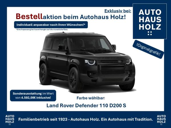 Land Rover Defender MY26 NEUWAGENAKTION 110er! 19ZOLL SCHWARZ - SCHWARZ PAKET - 360 KAMERA - SHZ - FAHRPAKET bild