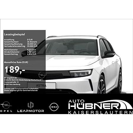 Opel Astra leasen