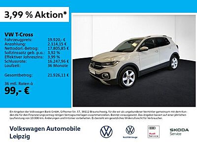 Volkswagen T-Cross 1.0 TSI Style *ACC*DSG*Navi*Einparkhilfe