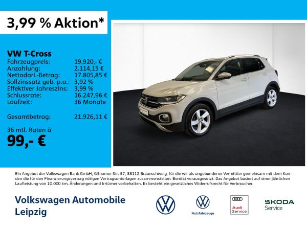 Volkswagen T-Cross 1.0 TSI Style *ACC*DSG*Navi*Einparkhilfe bild